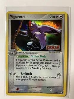 VIGOROTH - 41/108 - Power Keepers - HOLO - Uncommon - 2007 - Pokemon Card - - Image 2