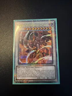 Tyrant Red Dragon Archfiend Quarter Century Secret Rare Card MP24-EN043 - Image 1