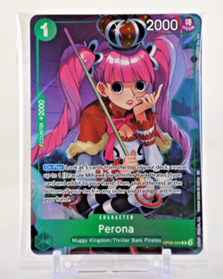 OP09-034 Perona (Illustration Box Vol.4) One Piece CCG Promotion Cards - Image 1