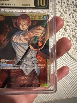 Shanks OP01-120 CGC 10 Secret Rare The Best One Piece Card CGC Pristine 10 🔥 - Image 5