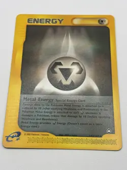 Pokemon TCG Aquapolis Metal Energy Regular, Rare Card 143/147 - Image 2