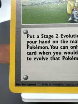 POKEMON TCG Pokemon Breeder 076/102 Base Set Unlimited Vintage Card Rare NM - Image 2
