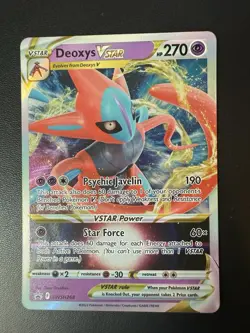 Deoxys VSTAR - SWSH268 Promo Holo NM Pokemon SWSH: Sword & Shield Promo Cards - Image 1