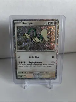 Drampa - New 2025 McDonalds Happy Meal Pokemon Dragon Discovery Card 015/015 - Image 1