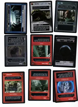 ADMIRAL MOTTI & TAGGE Star Wars CCG cards + 106 others collectible card game - Image 1