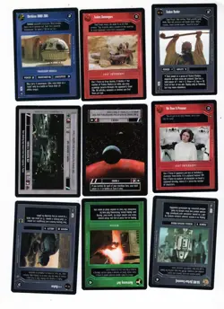 ADMIRAL MOTTI & TAGGE Star Wars CCG cards + 106 others collectible card game - Image 5