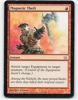 Magnetic Theft #74 Magic the Gathering Card - Image 1