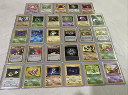 Team Rocket 2000 1st Edition Lot of 29 Vintage WOTC Pokemon TCG Cards NM - Image 1