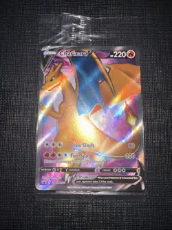 Charizard V SWSH050 SWSH: Sword & Shield Promo Cards Holo SEALED - Image 2