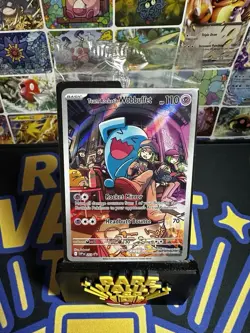 Team Rocket's Wobbuffet 203 Sv: Scarlet & Violet Promo Cards Holo Sealed New - Image 1