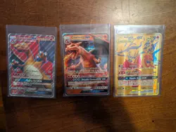 Lor of 13 Jumbo Pokemon Cards Charizard Tag Team GX ex Venusaur Greninja NM LP - Image 2