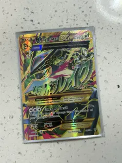 Pokemon JUMBO/Oversized Card Mega M Rayquaza EX Full Art XY 98/98 - Image 1