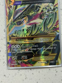 Pokemon JUMBO/Oversized Card Mega M Rayquaza EX Full Art XY 98/98 - Image 2