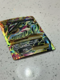 Pokemon JUMBO/Oversized Card Mega M Rayquaza EX Full Art XY 98/98 - Image 4