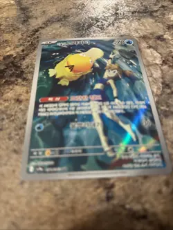 Pokemon TCG Misty's Psyduck Illustration Rare Card 71/63 Heatwave Arena - Image 2