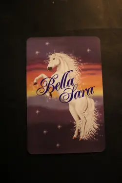 Bella Sara Trading Card - Royalty- Foil S47/55 Uranus - ITALIAN - Image 2