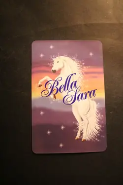 Bella Sara Trading Card - Royalty- Foil S53/55 Rolandsgaard Castle - ITALIAN - Image 2