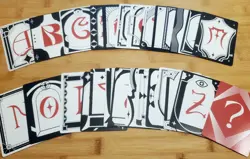 1x Secret Lair Countdown 2025 Encyclopedia Alphabet A to Z Cards, MTG NM - Image 1