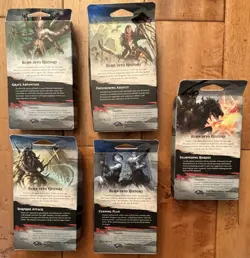 COMPLETE SET OF 5 MtG Magic the Gathering FATE REFORGED INTRO PACKS 2 BSTRS - Image 2