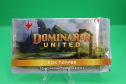 Mtg Box Topper Booster Pack Promo Dominaria United Sealed - Image 1
