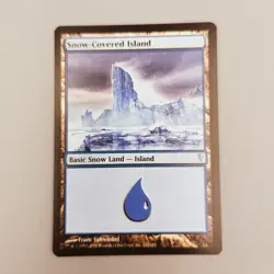 Snow-Covered Island Lightly Played MTG Coldsnap Magic The Gatherin 152 LP - Image 1
