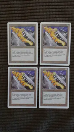 Magic: the Gathering / MtG Black Vise x4 Revised - Image 1