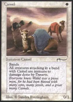 [1x] Camel Heavy Play, English Arabian Nights MTG Magic - Image 1