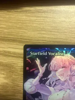 Magic the Gathering MTG Starfield Vocalist (Showcase) Edge of Eternities Foil - Image 2
