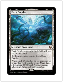 1x Dark Depths, Magic the Gathering MTG NM - Image 1