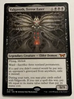 MtG Valgavoth, Terror Eater DSK Duskmourn Magic the Gathering - Image 1