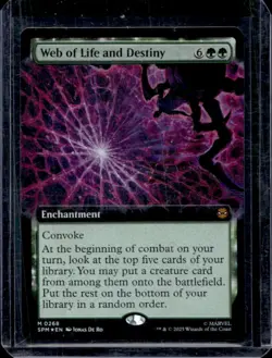2025 Magic The Gathering Marvel Spider-Man Web of Life and Destiny #0268 - Image 1