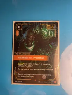 Deadbloom Predator OGN 161/298 Epic Riftbound League of Legends - Image 1