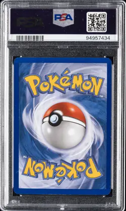 2005 POKEMON EX UNSEEN FORCES #27 HO-OH-REVERSE FOIL PSA 8 - Image 2