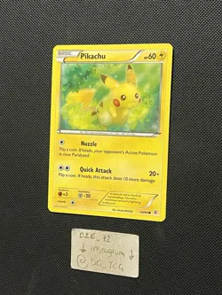 Pokemon XY Generations - Pikachu - 16/83 - Non Holo Common - NM - Image 4