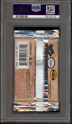 Pokemon Fossil 1st Edition Aerodactyl Art Authentic Sealed Booster Pack PSA 9 - Image 2