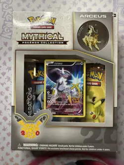 Pokemon TCG Generations Mythical Collection ARCEUS Pin Box 2016 20th Anniversary - Image 2