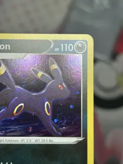 Pokemon TCG: Umbreon SWSH129 Black Star Promo Holo Swirl - Image 5