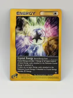 Pokemon Crystal Energy 146/147 Aquapolis Regular 2002 TCG - Image 1
