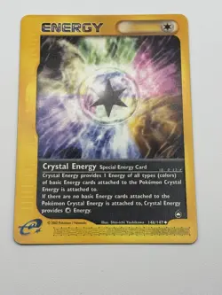 Pokemon Crystal Energy 146/147 Aquapolis Regular 2002 TCG - Image 2