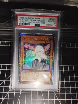 2024 YU-GI-OH! RA03-QUARTER CENTURY BONANZA GHOST SISTER & SPOOKY DOGWOOD PSA 10 - Image 1