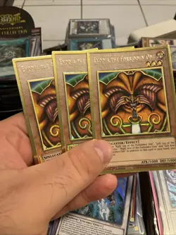 3X Exodia the Forbidden One MGED-EN005 Maximum Gold: El Dorado 1st Edition - Image 1