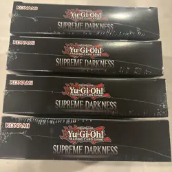 Yu-gi-oh Supreme Darkness Mini Four Pack Booster Sealed 1st Edition LOT OF 4 NEW - Image 3