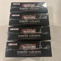 Yu-gi-oh Supreme Darkness Mini Four Pack Booster Sealed 1st Edition LOT OF 4 NEW - Image 4