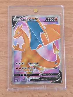 Charizard V - SWSH050 SWSH: Sword & Shield Promo Cards - Pokemon Card - NM - Image 1