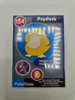 Pokemon Topps Lot of 9 Cards + Psyduck Burger King Card - Image 3