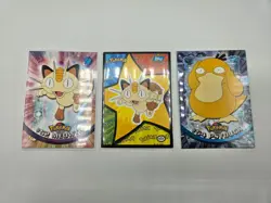 Pokemon Topps Lot of 9 Cards + Psyduck Burger King Card - Image 5