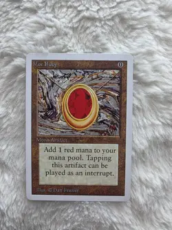 *P R 0 X Y* Mtg Magic The Gathering Mox Ruby Trading Card *P R 0 X Y* Card - Image 1