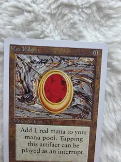 *P R 0 X Y* Mtg Magic The Gathering Mox Ruby Trading Card *P R 0 X Y* Card - Image 3