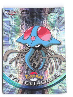 Topps Chrome 2000 Tentacruel Pokemon Card #73 Holo NM SPECTRA - Image 1