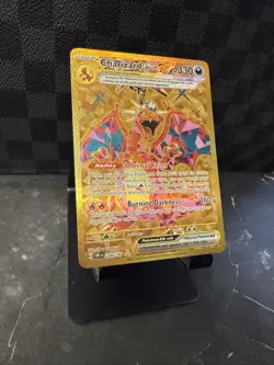 Pokemon Charizard ex #228/197 SV03: Obsidian Flames Full Art Holo NM TCG Card - Image 5